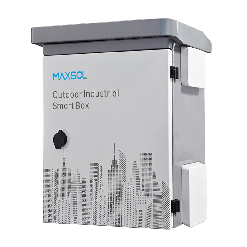 Armario exterior Maxsol IB552 de acero galvanizado con recubrimiento en polvo