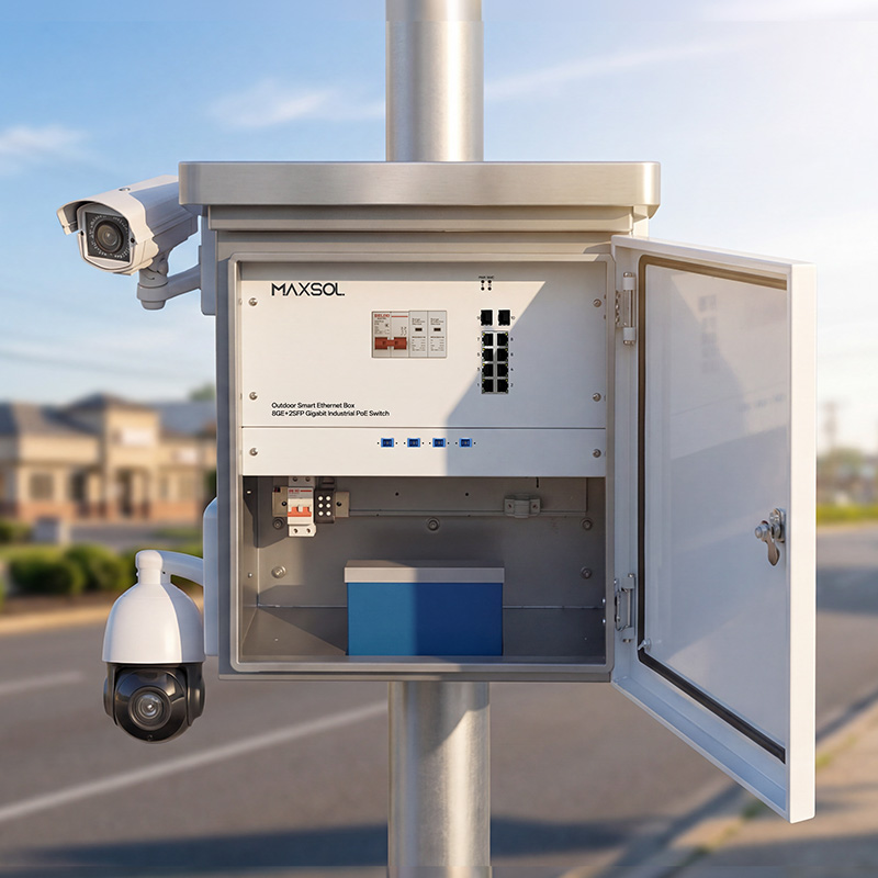 Cómo elegir una caja PoE exterior con batería de respaldo