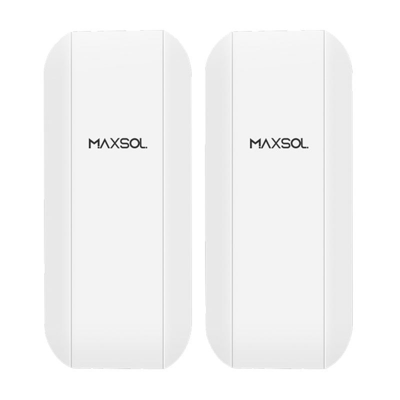 Equipo CPE inalámbrico Maxsol CPE295 de 5,8 GHz con antena direccional MIMO de 14 dBi