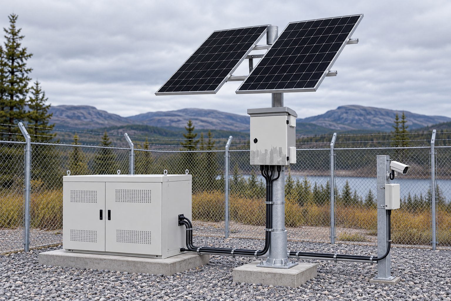 Sistema solar Maxsol CS400150 con dos módulos solares de 200 W, batería LiFePO4 y control MPPT