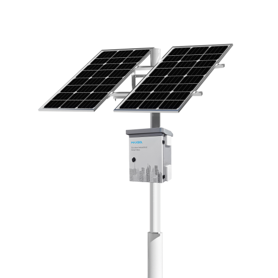 Sistema de alimentación solar para CCTV