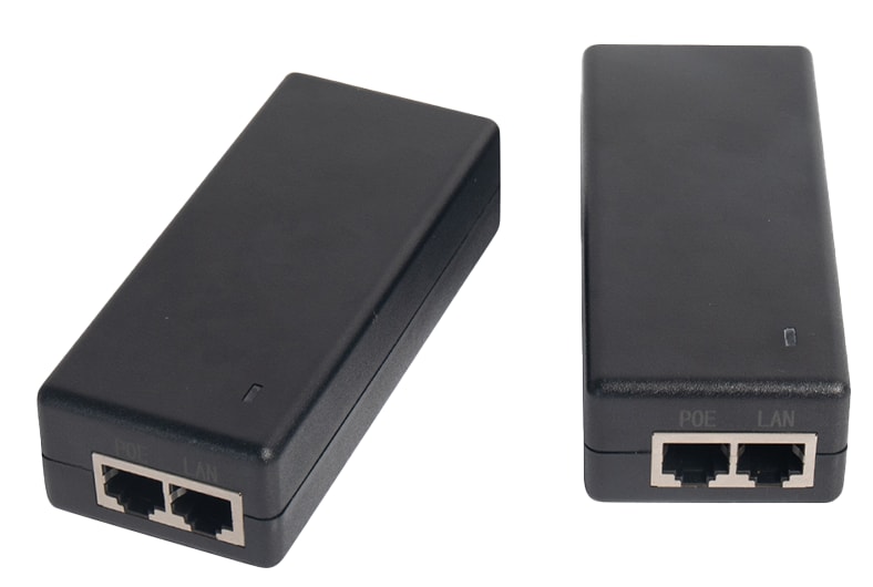 Inyector PoE Gigabit 2GE de 24W