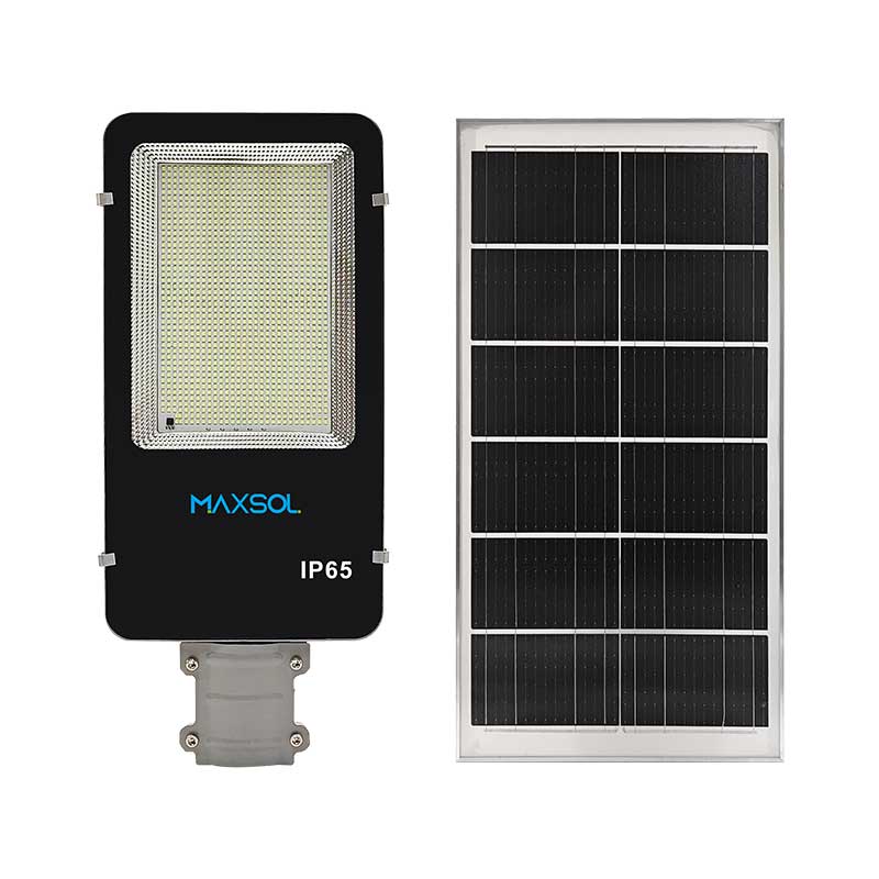 Farola solar SR600W de 30 W con batería de 30 Ah